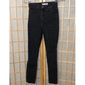American Apparel Black Denim Jeans